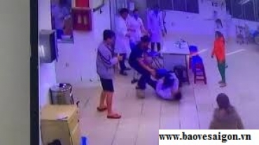 gia dinh benh nhan danh bao ve va dieu duong benh vien