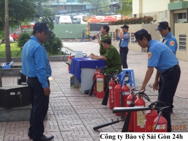 nghiep vu phong chay chua chay cua mot nhan vien bao ve